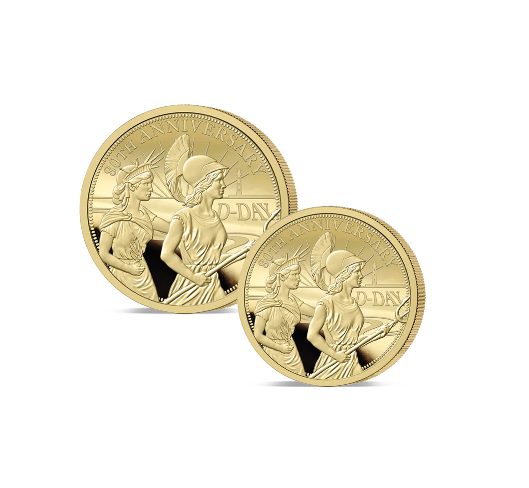 The 2024 D-Day 80th Anniversary Gold Fractional Infill Sovereign Set
