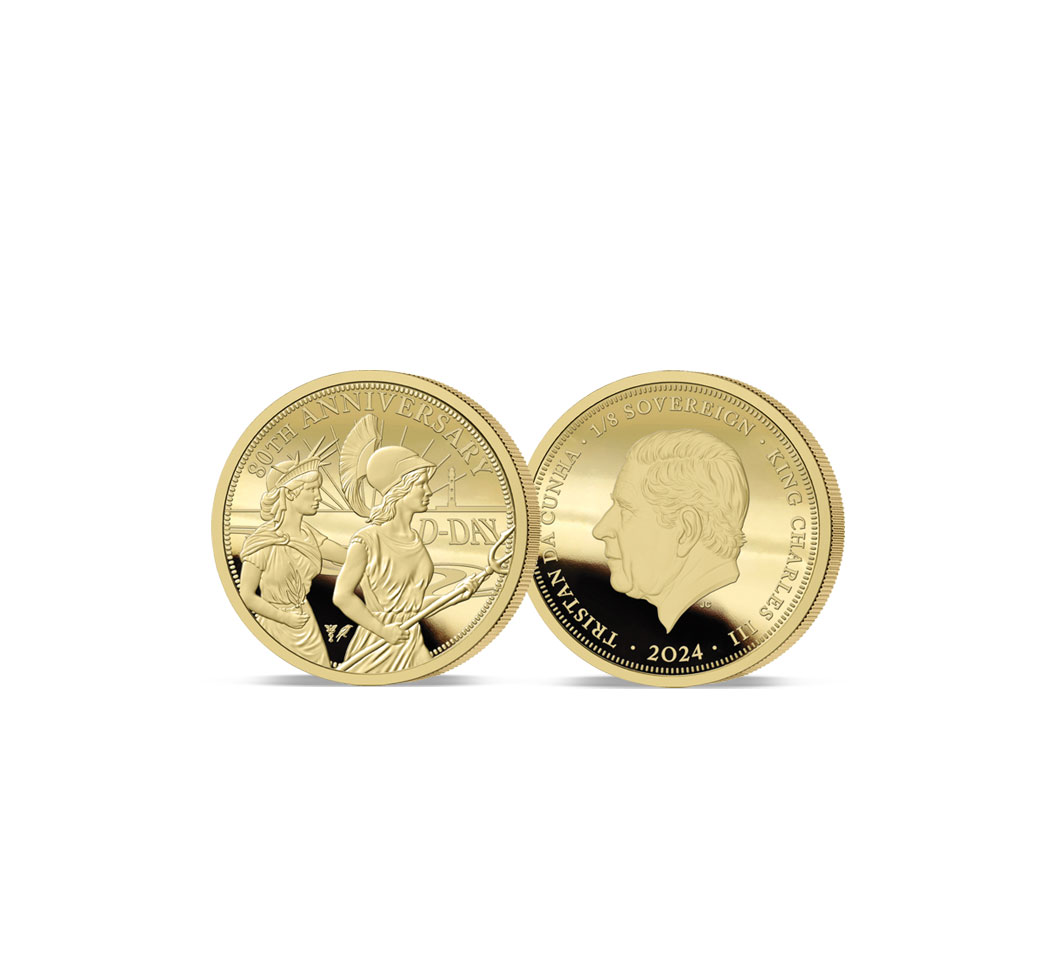 The 2024 D-Day 80th Anniversary Gold One Eighth
