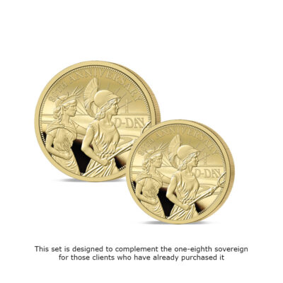 The 2024 D-Day 80th Anniversary Gold Fractional Infill Sovereign Set