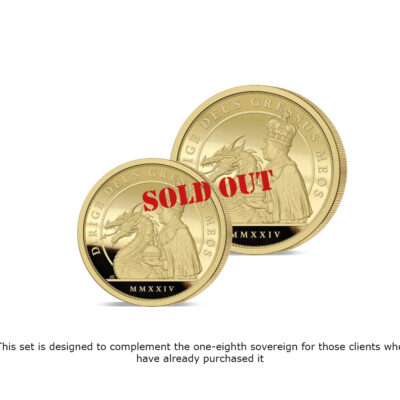 The 2024 King Charles and the Dragon Gold Fractional Infill Sovereign Set