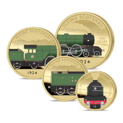 The 2024 Centenary of Flying Scotsman 4472 Gold Sovereign Prestige Set