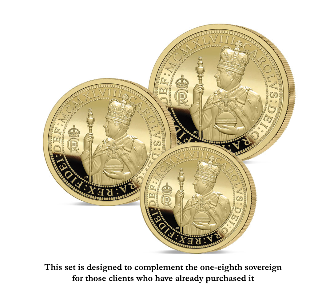 The 2024 King's Birthday Carolean Gold Prestige Infill Sovereign Set