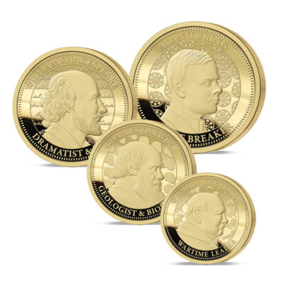 The 2025 Earl's Inspiring Britons Gold Prestige Sovereign Proof Set