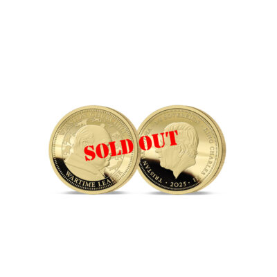The 2025 Winston Churchill Gold One Eighth Sovereign
