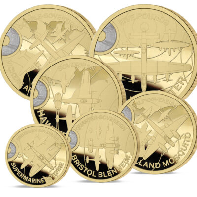 The 2024 Britain’s WWII Aircraft Legends Gold Definitive Sovereign