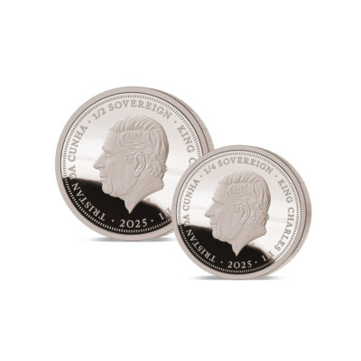 The 2025 VE Day 80th Victory Gold Fractional Infill Sovereign Set