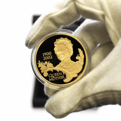The 2025 Queen Mother 125th Anniversary Gold Five Pound Sovereign