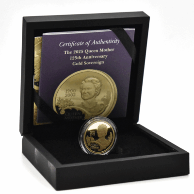 The 2025 Queen Mother 125th Anniversary Gold Sovereign