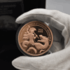 The 2025 St George Rose Gold £20 Sovereign
