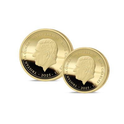 The 2025 Princess Royal 75th Birthday Gold Fractional Infill Sovereign Set