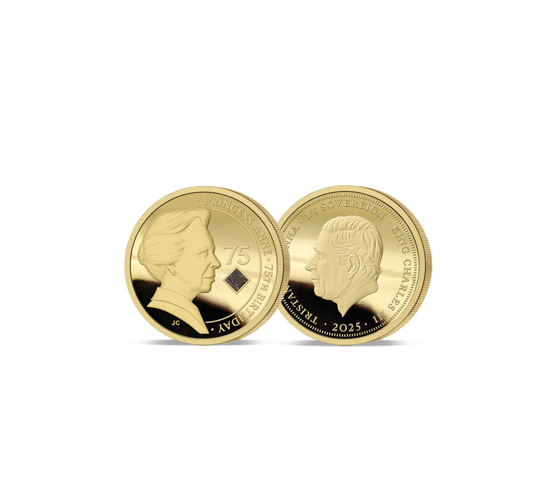 The 2025 Princess Royal 75th Birthday Gold One Eighth Sovereign