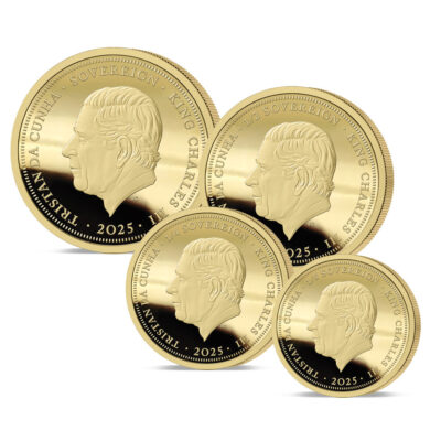 The 2025 Princess Royal 75th Birthday Gold Prestige Sovereign Proof Set