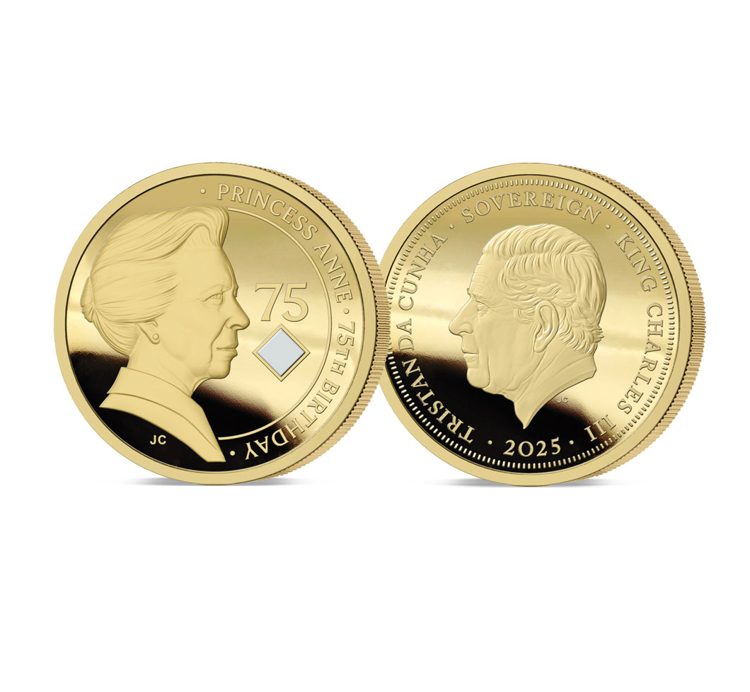 The 2025 Princess Royal 75th Birthday Gold Sovereign image