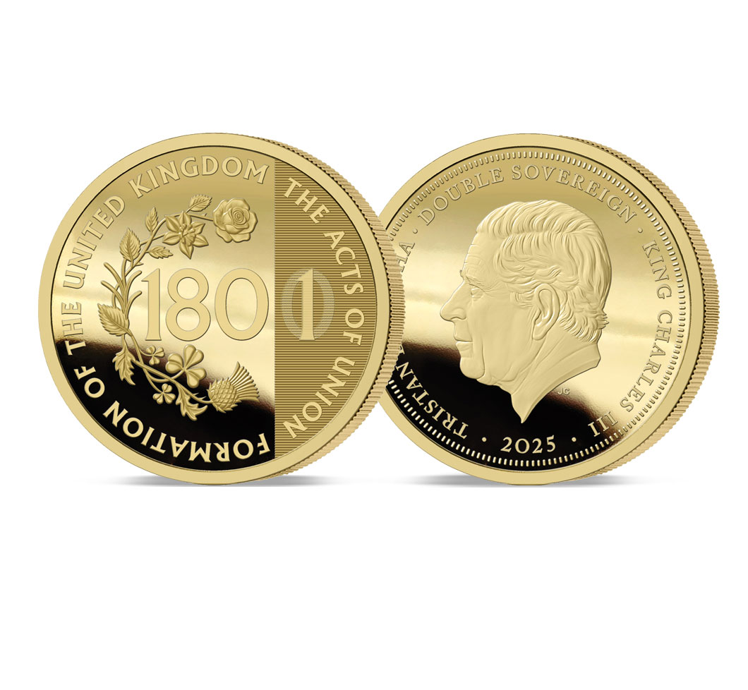 The 2025 Anniversary of the United Kingdom Gold Double Sovereign