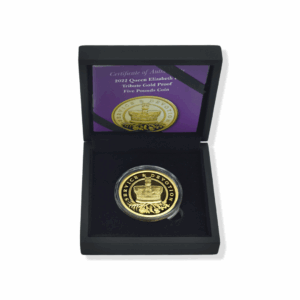 The 2022 Queen Elizabeth II Tribute Gold Five Pound Sovereign