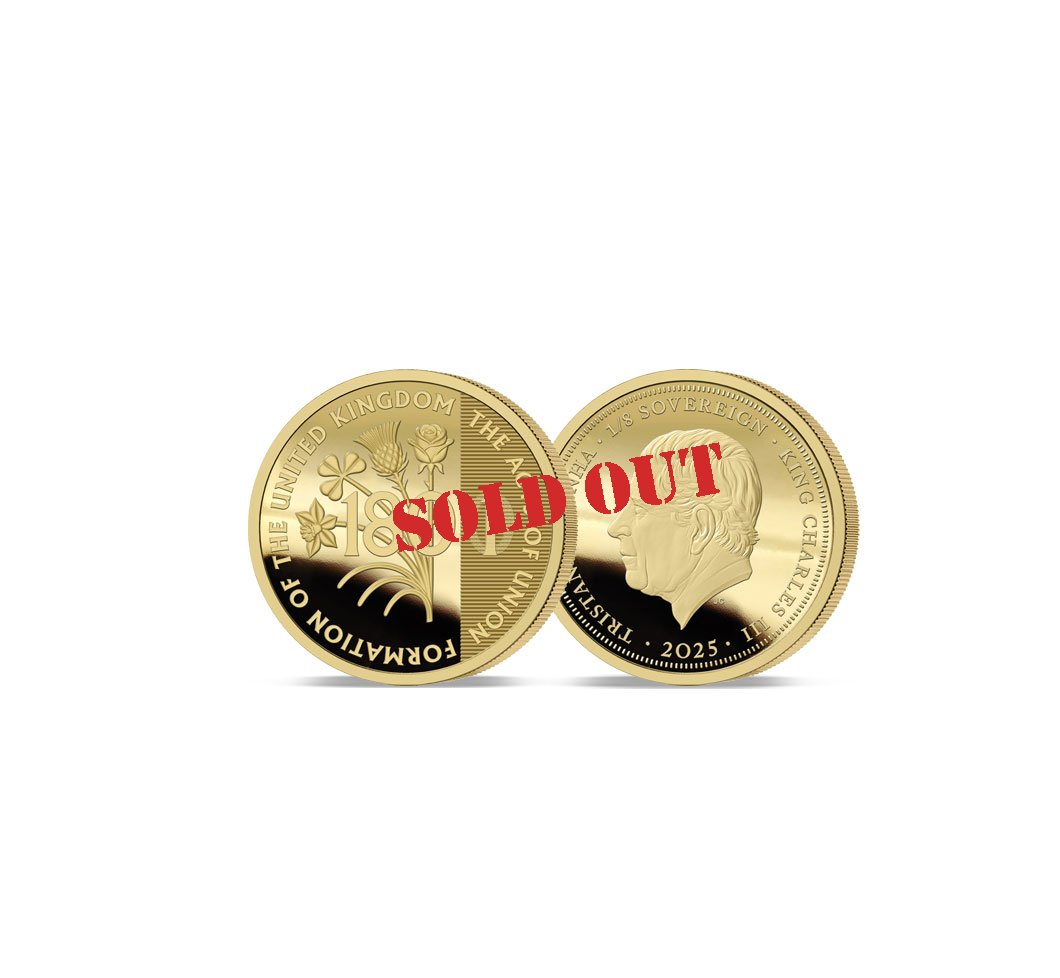 The 2025 Anniversary of the UK Gold One Eighth Sovereign has sold out