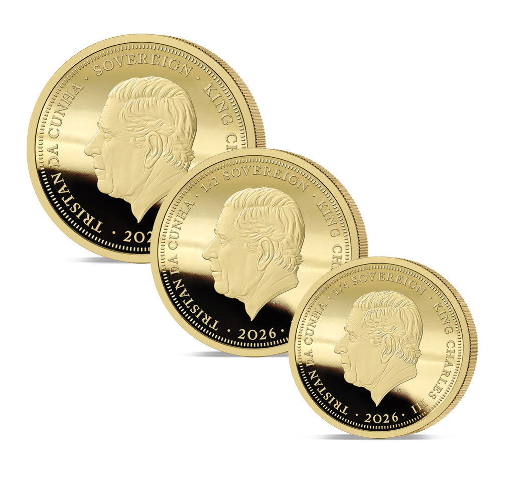 The 2026 Centenary of Queen Elizabeth II Gold Prestige Infill Sovereign Set Obverse