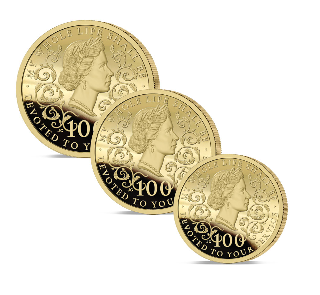 The 2026 Centenary of Queen Elizabeth II Gold Prestige Infill Sovereign Set