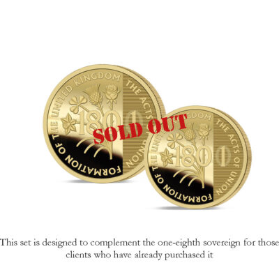 The 2025 Anniversary of the United Kingdom Gold Essential Infill Sovereign Set
