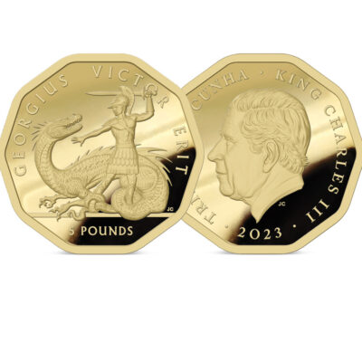 The 2023 Prince George's 10th Birthday Gold Five Pound Sovereign