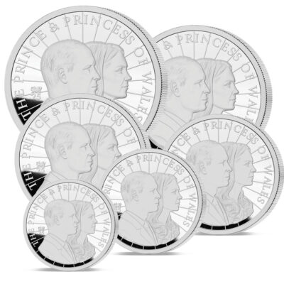 The 2026  William and Catherine 25th Anniversary Platinum Definitive Sovereign Set