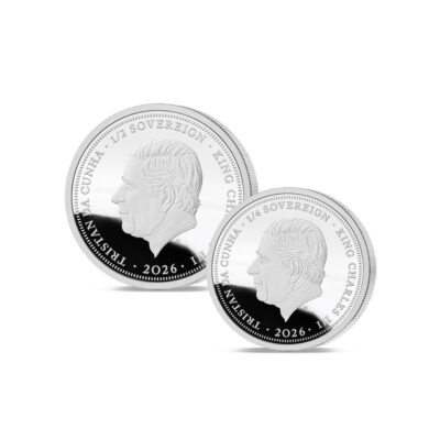 The 2026  William and Catherine 25th Anniversary Platinum Essential Infill Sovereign Set