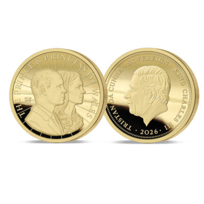 The 2026 William and Catherine 25th Anniversary Gold Sovereign
