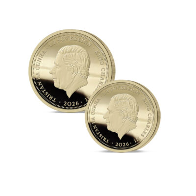 The 2026 Queen Elizabeth II and the Lion Platinum-Gold Essential Infill Sovereign Set