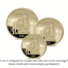 The 2026 Queen Elizabeth II and the Lion Platinum-Gold Prestige Infill Sovereign Set