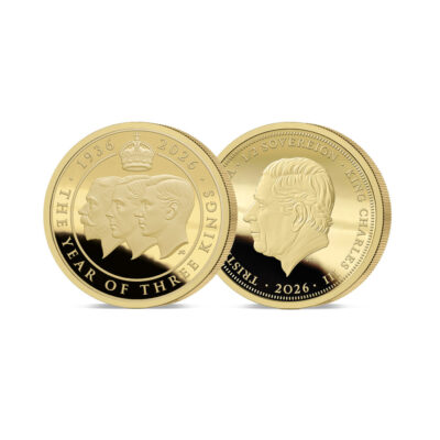 The 2026 Year of Three Kings Gold Half Sovereign
