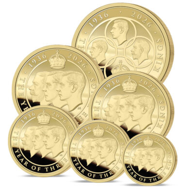 The 2026 Year of Three Kings Gold Definitive Sovereign Set