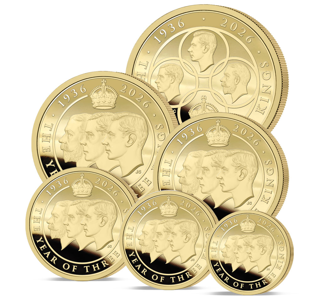 The 2026 Year of Three Kings Gold Definitive Sovereign Set