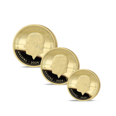 The 2026 Queen Victoria and Queen Elizabeth II 24 ct Gold Prestige Sovereign Proof Set