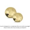 The 2026 Queen Victoria and Queen Elizabeth II 24 ct Gold Prestige Infill Sovereign Set