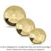 The 2026 Queen Victoria and Queen Elizabeth II 24 ct Gold Superior Infill Sovereign Proof Set