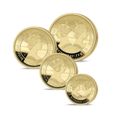 The 2026 Queen Victoria and Queen Elizabeth II 24 ct Gold Superior Sovereign Proof Set
