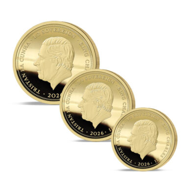 The 2026 Queen Victoria and Queen Elizabeth II 24 ct Gold Superior Infill Sovereign Proof Set