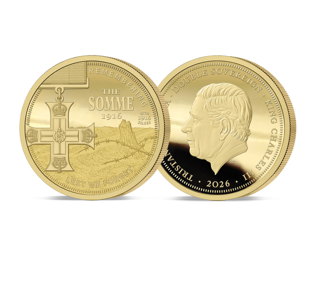 The 2026 Battle of the Somme Gold Double Sovereign