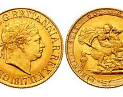 King George III Gold Sovereign of 1817 (G9)